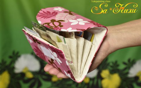 ホヌのカードケース(ジャバラ)minneに出品しました ホヌのカードケース(ジャバラ)minneに出品しました