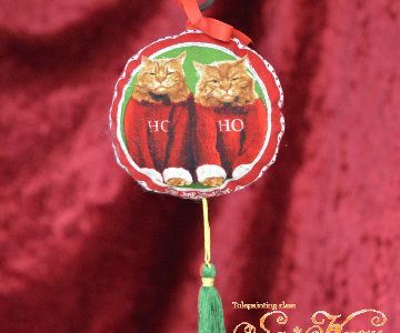 セーター猫のクリスマス飾りminneに出品しています セーター猫のクリスマス飾りminneに出品しています