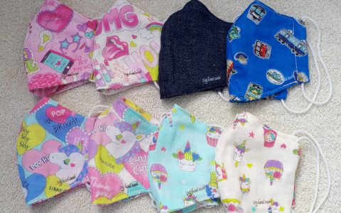 子供用立体布マスク、柄いろいろminneに出品しています 子供用立体布マスク、柄いろいろminneに出品しています